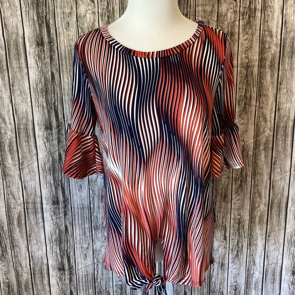 Tie-Front Blouse